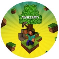 RMineC2Z disc zahar Minecraft d20cm